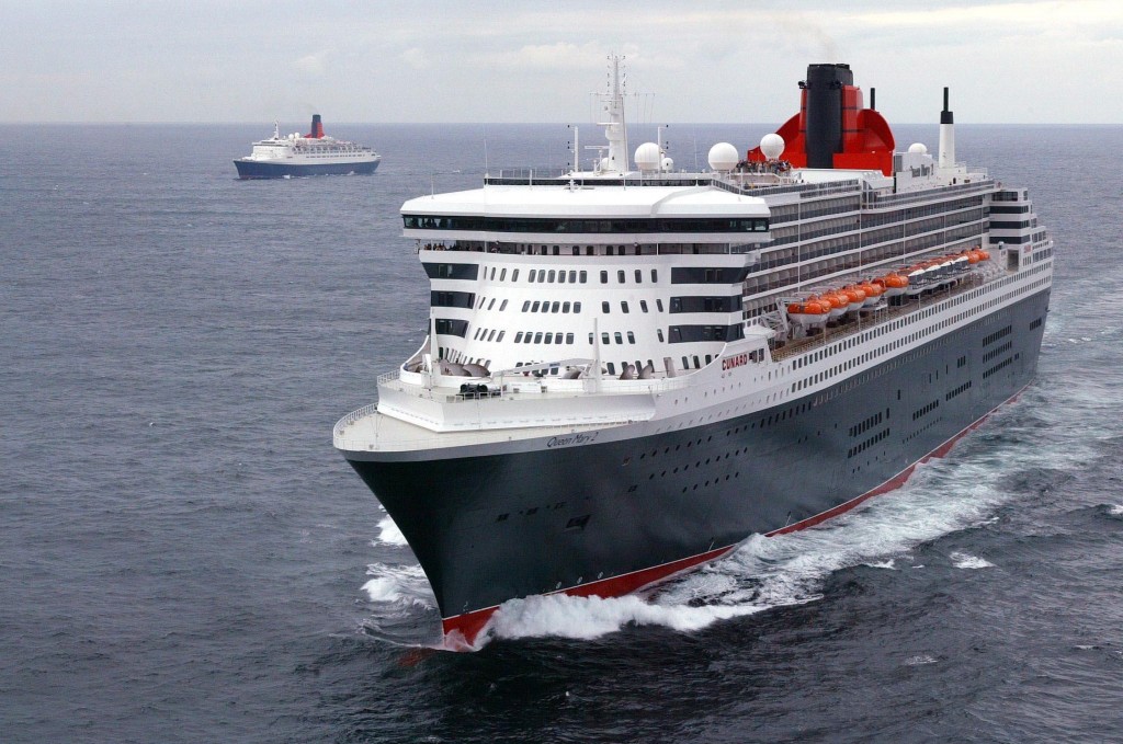 Queen-Mary2 and QE2